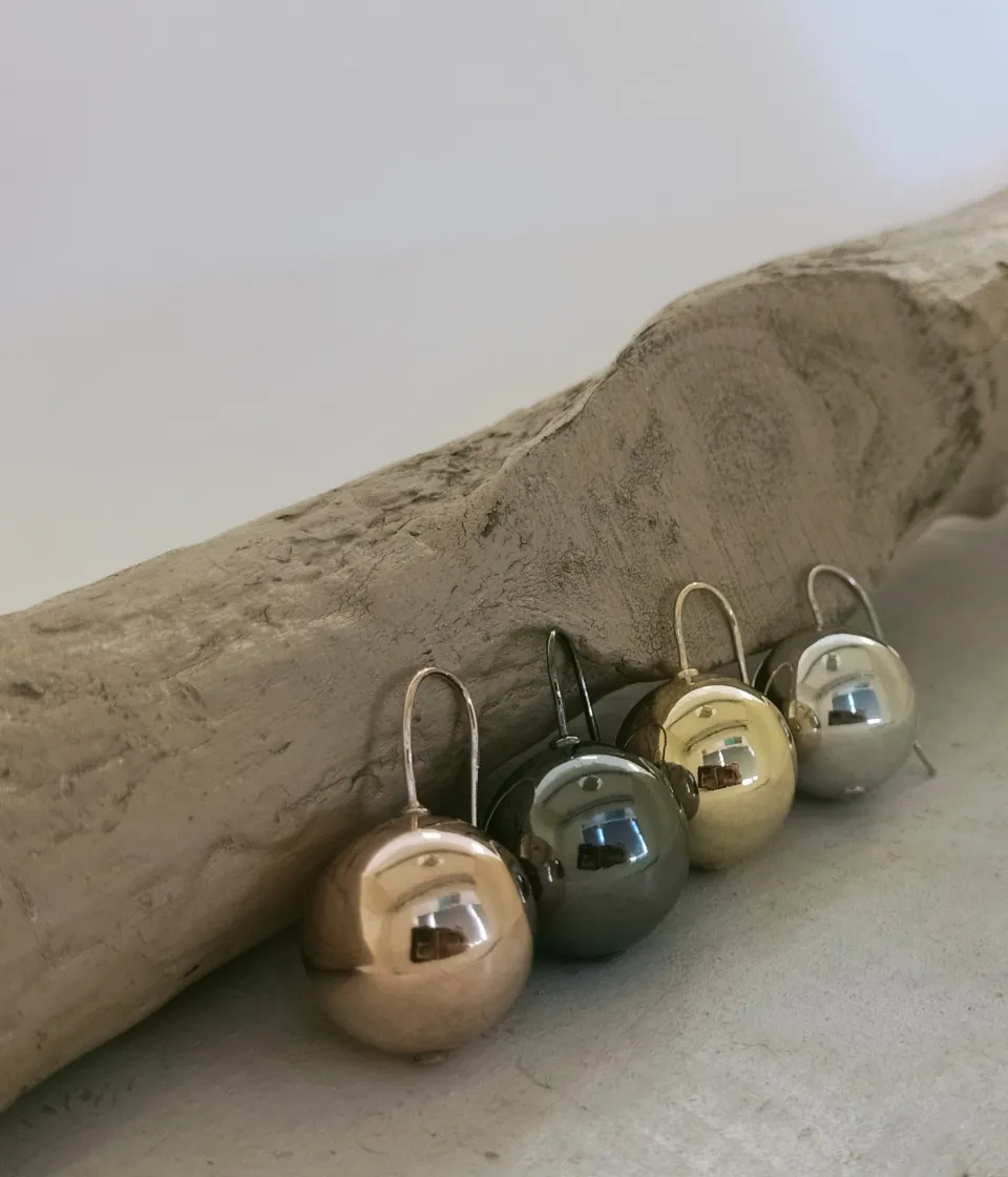 Bracciali | Orecchini*Spadarella Gioielli Orecchini pendenti sfera - OR768