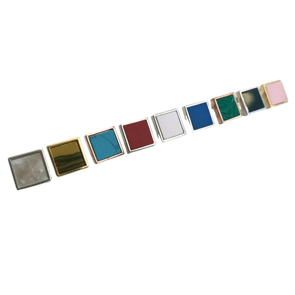 Bracciali | Orecchini*Spadarella Gioielli Orecchini Rainbow quadrato - OR845