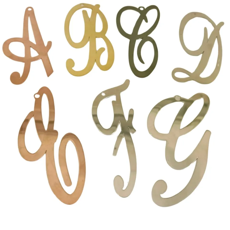 Bracciali | Orecchini*Spadarella Gioielli Orecchino cerchio Lettera - OR795