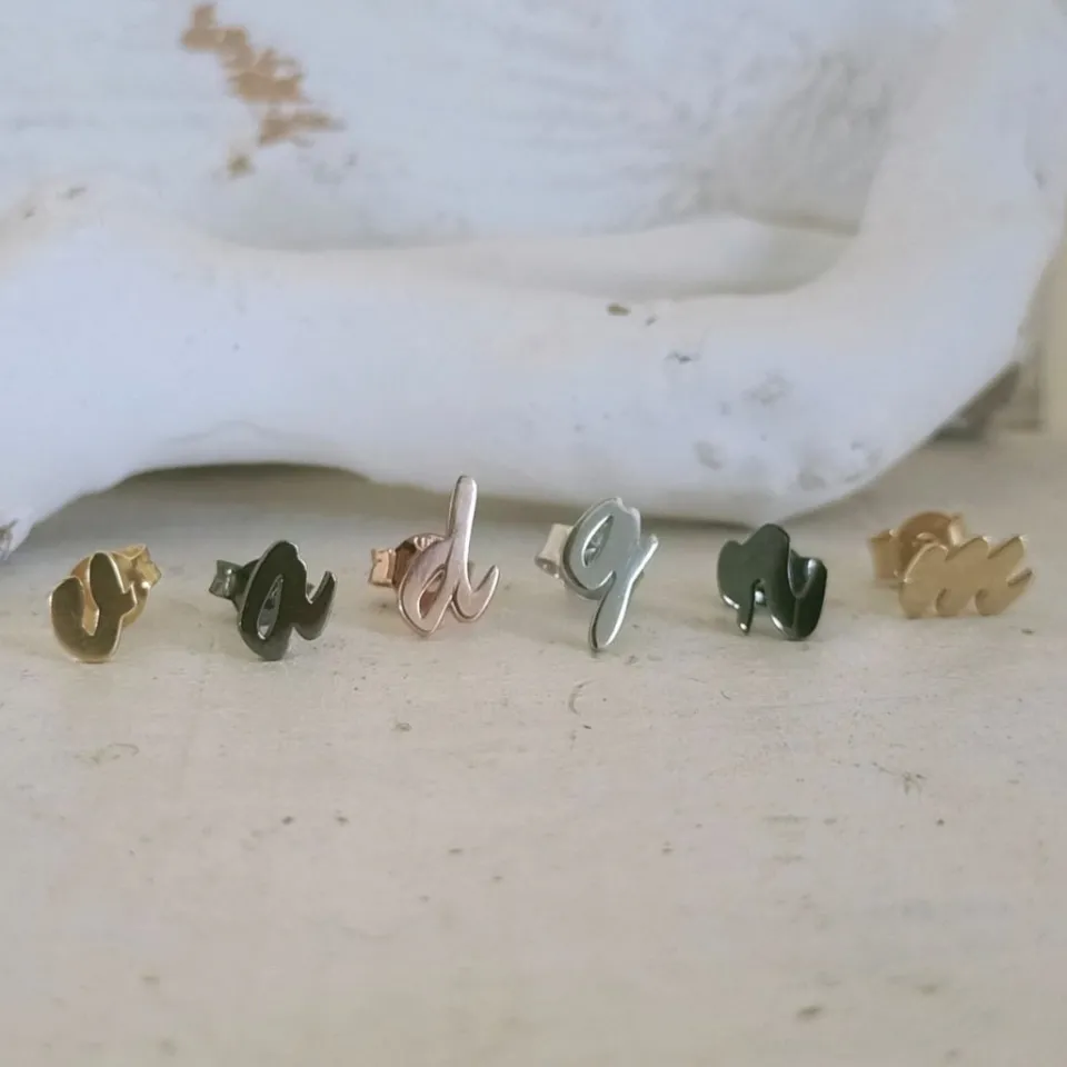 Bracciali | Orecchini*Spadarella Gioielli Orecchino letterina - OR742