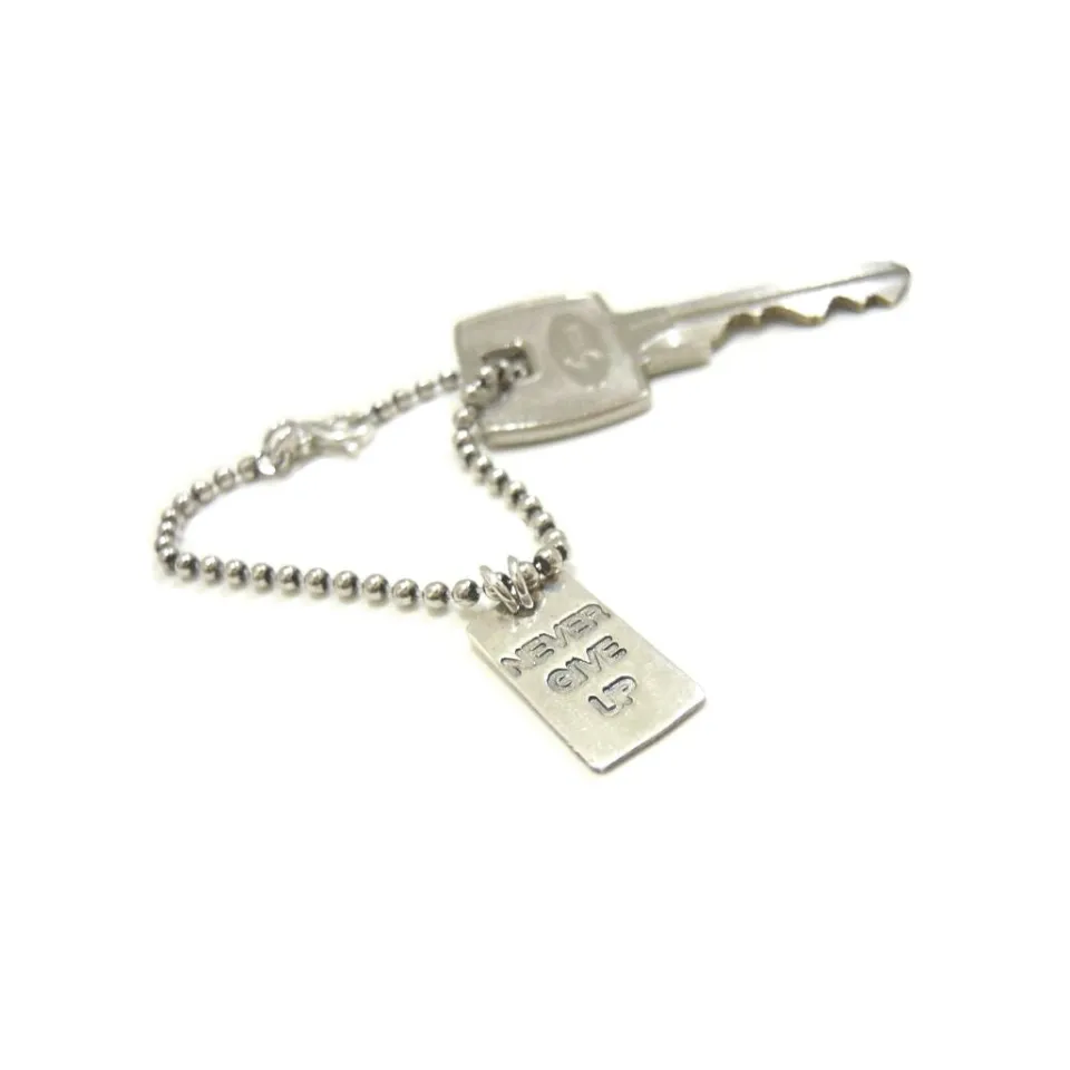 Accessori*Spadarella Gioielli Portachiavi Never give up - PC8